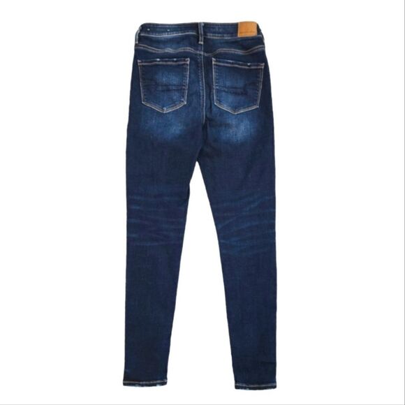 EC AMERICAN EAGLE SUPER STRETCH HI-RISE JEGGING SZ.4S - Picture 3 of 5